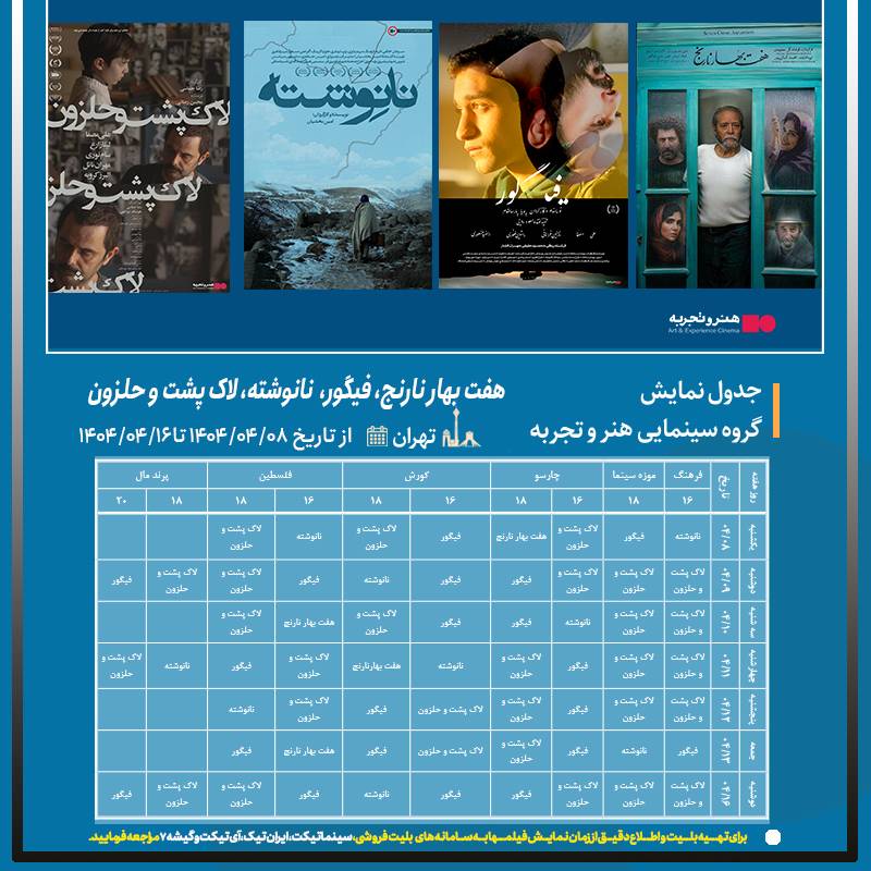 جدول نمایش 